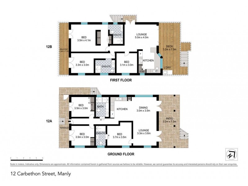 12 CARBETHON STREET, Manly QLD 4179 Floorplan
