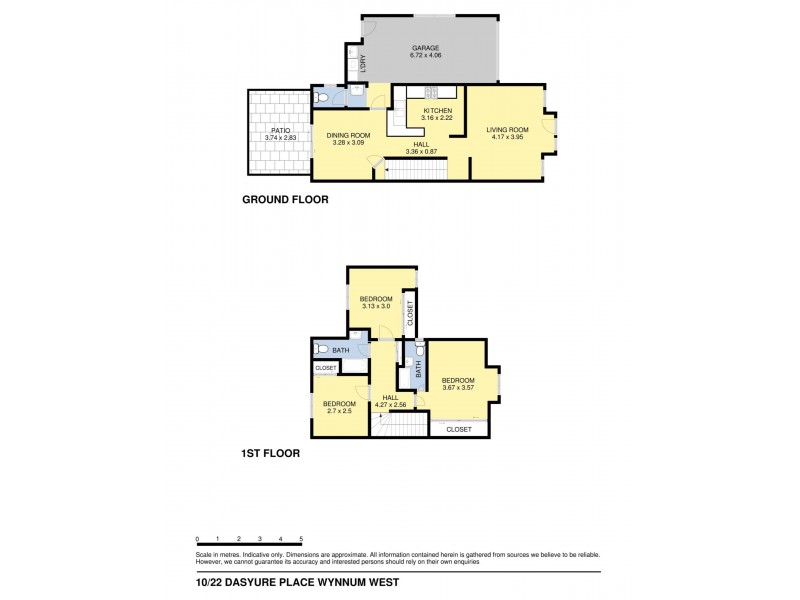 10/22 DASYURE PLACE, Wynnum West QLD 4178 Floorplan