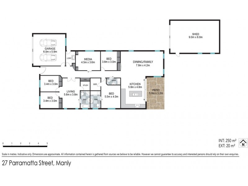 27 PARRAMATTA STREET, Manly QLD 4179 Floorplan