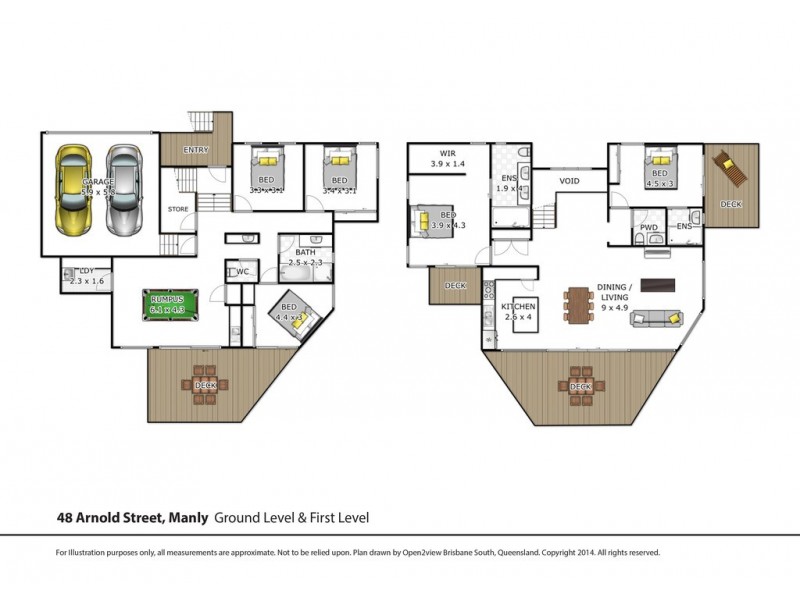 48 Arnold Street, Manly QLD 4179 Floorplan
