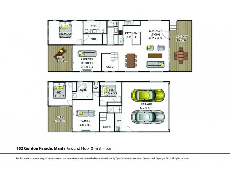 102 Gordon Parade, Manly QLD 4179 Floorplan