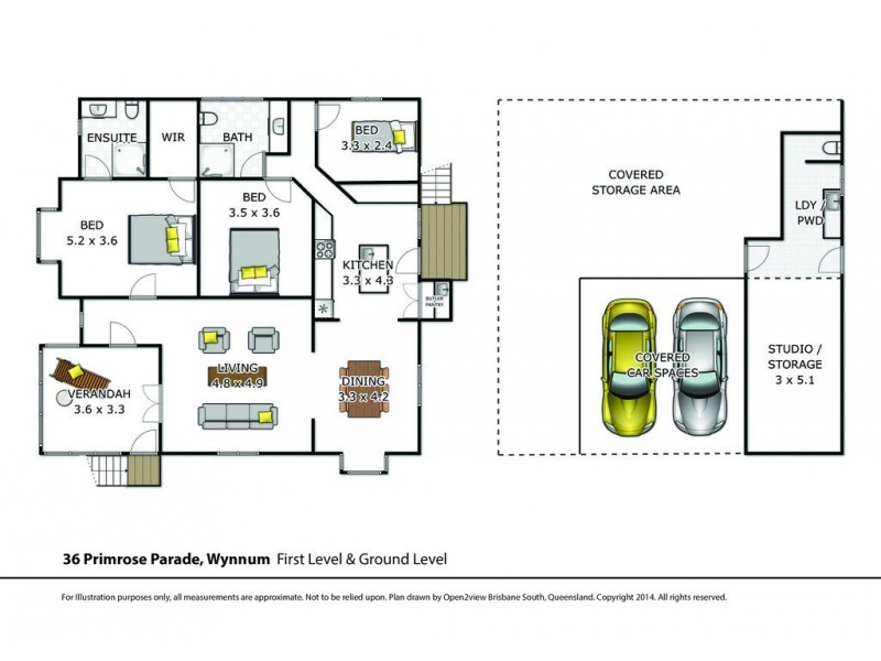 36 Primrose Parade, Wynnum QLD 4178 Floorplan
