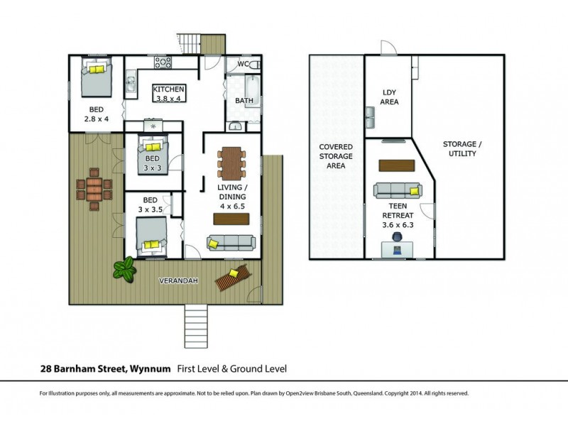 28 Barnham Street, Wynnum QLD 4178 Floorplan