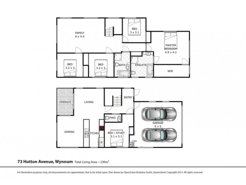 73 Hutton Avenue, Wynnum QLD 4178 Floorplan