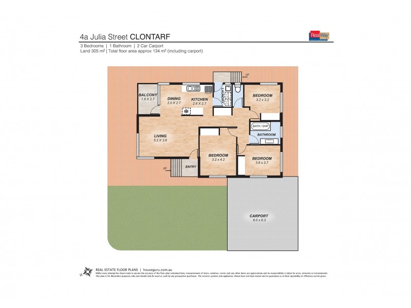 4a Julia Street, Clontarf QLD 4019 Floorplan