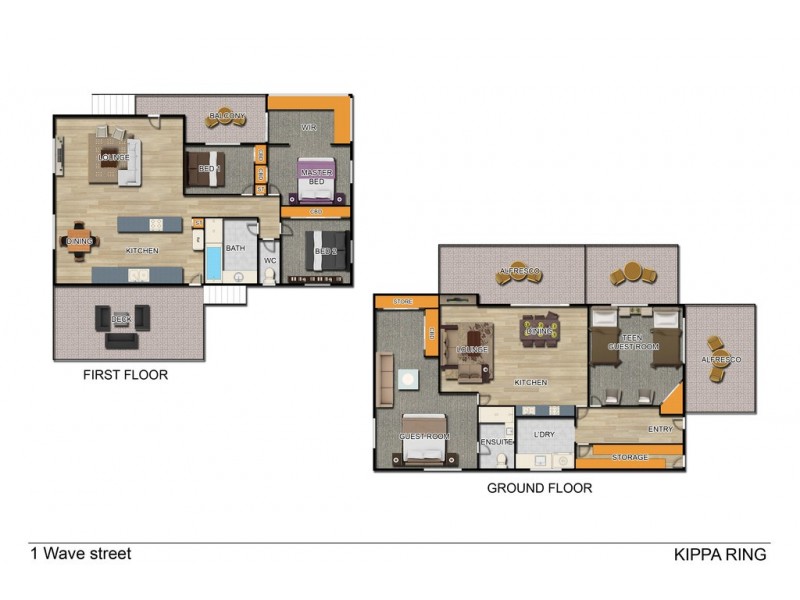 1 Wave Street, Kippa-ring QLD 4021 Floorplan