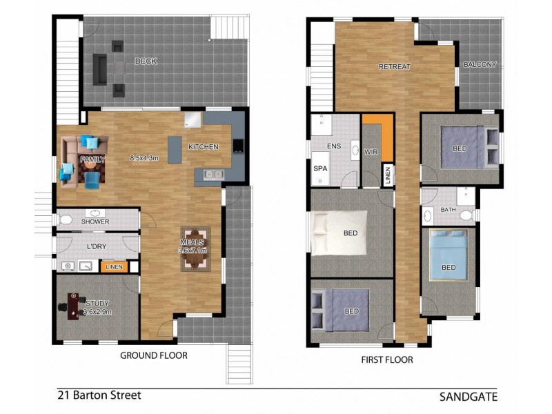 21 Barton Street, Sandgate QLD 4017 Floorplan