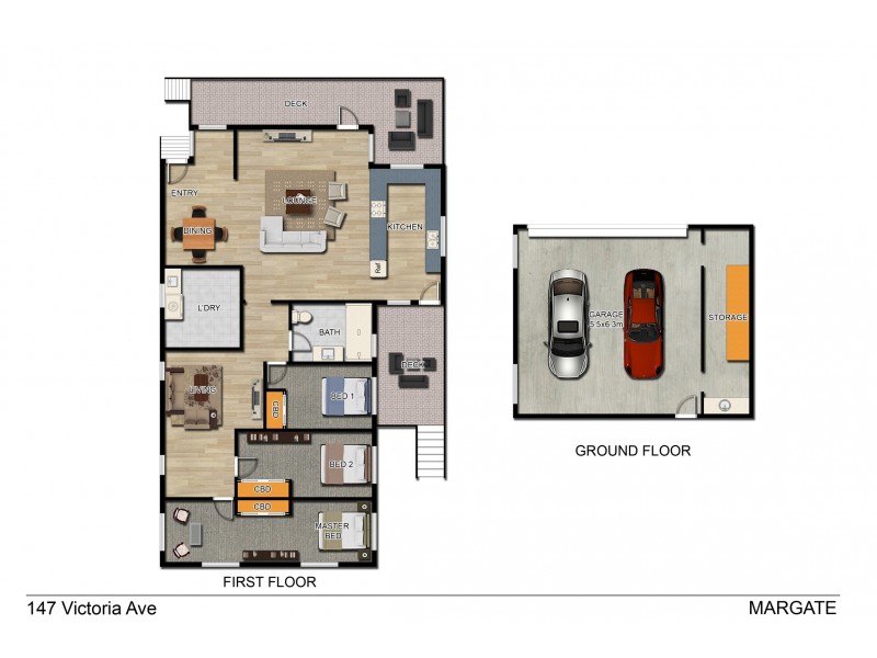 147 Victoria Avenue, Margate QLD 4019 Floorplan