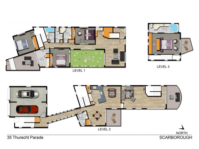 35 Thurecht Parade, Scarborough QLD 4020 Floorplan