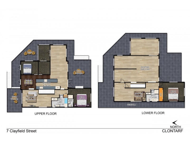 7 Clayfield Street, Clontarf QLD 4019 Floorplan