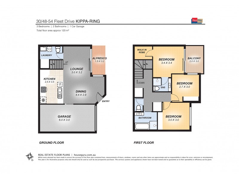 30/48-54 Fleet Drive, Kippa-ring QLD 4021 Floorplan
