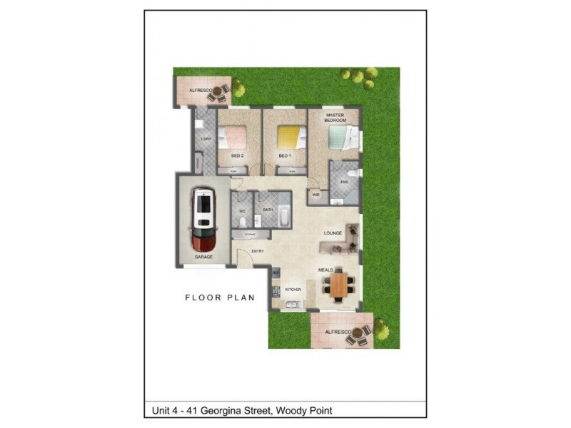 4/41 Georgina Street, Woody Point QLD 4019 Floorplan