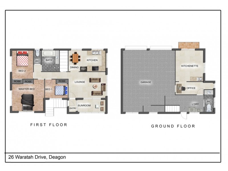 26 Waratah Drive, Clontarf QLD 4019 Floorplan