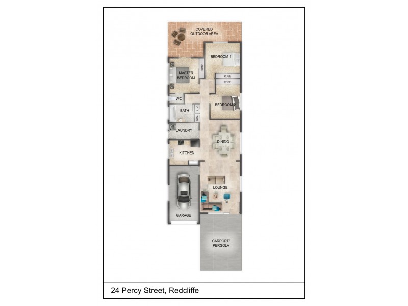 24 Percy Street, Redcliffe QLD 4020 Floorplan