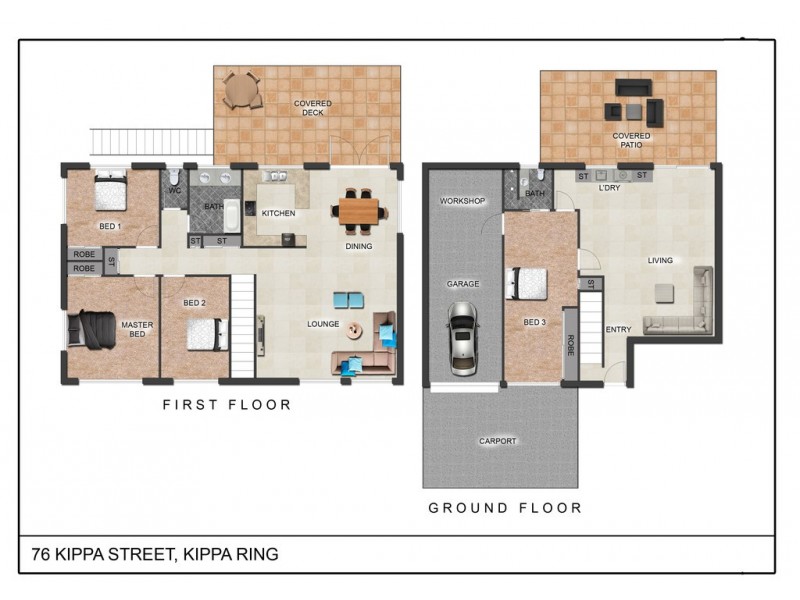76 Kippa Street, Kippa-ring QLD 4021 Floorplan