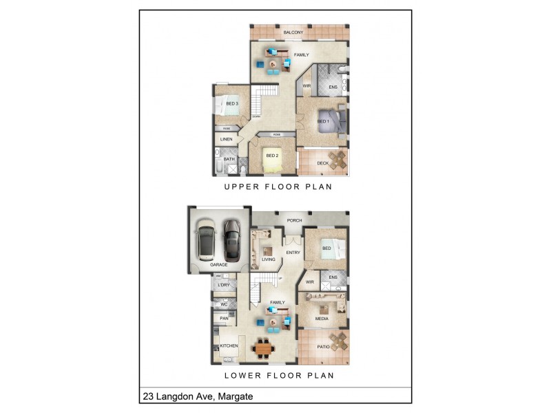 23 Langdon Avenue, Margate QLD 4019 Floorplan