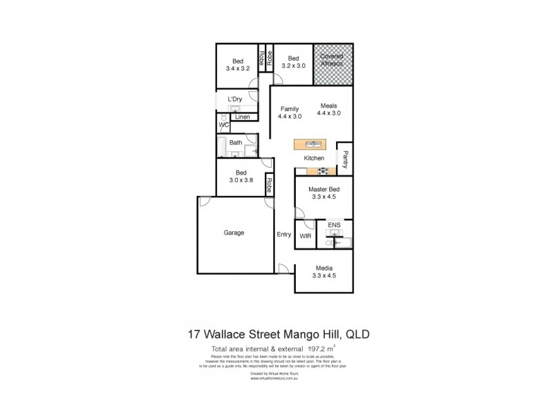 17 Wallace Street, Mango Hill QLD 4509 Floorplan