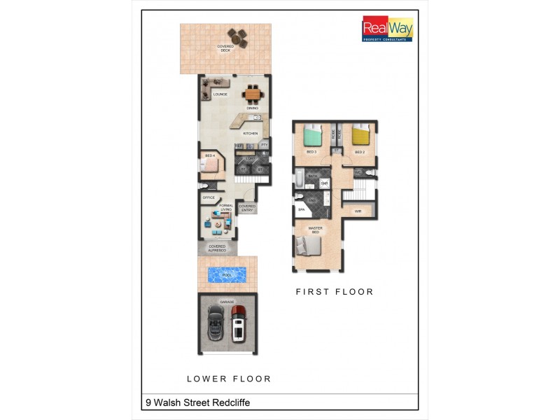 9 Walsh Street, Redcliffe QLD 4020 Floorplan