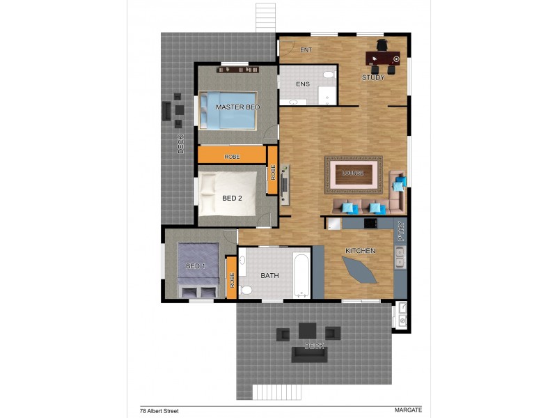 78 Albert Street, Margate QLD 4019 Floorplan