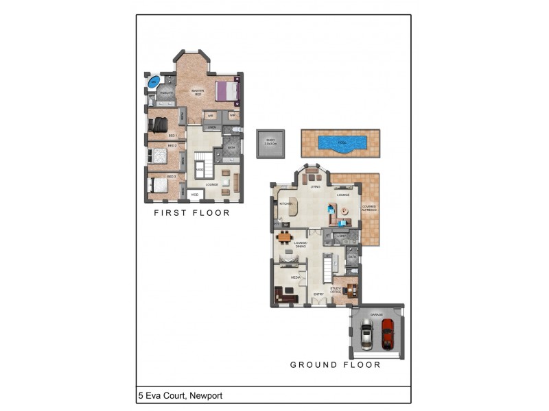 5 Eva Court, Newport QLD 4020 Floorplan