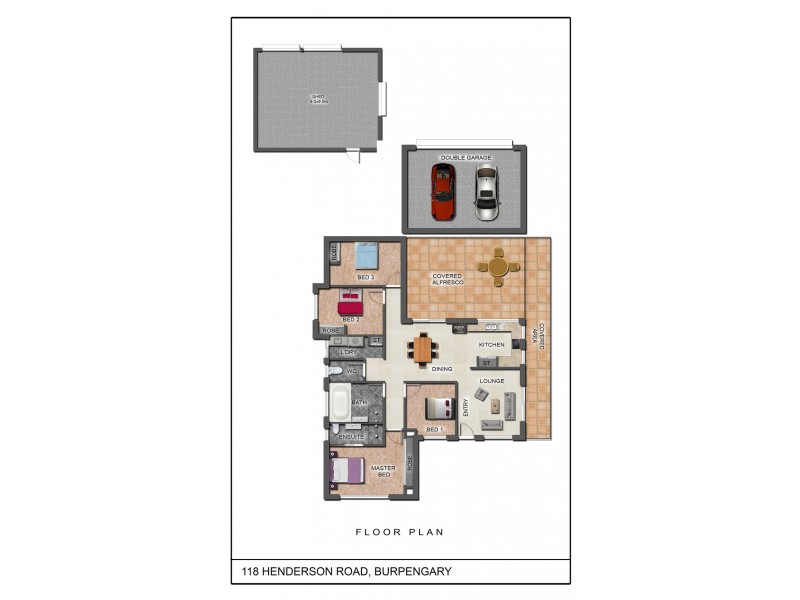 118 Henderson Road, Burpengary QLD 4505 Floorplan