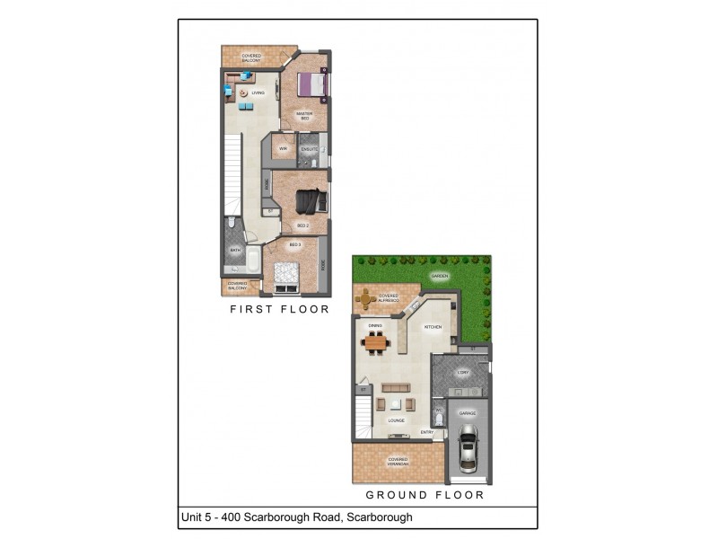 5/400 Scarborough Road, Scarborough QLD 4020 Floorplan