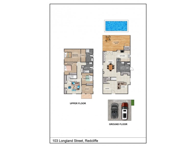 103 Longland Street, Redcliffe QLD 4020 Floorplan