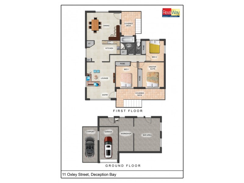 11 Oxley Street, Deception Bay QLD 4508 Floorplan