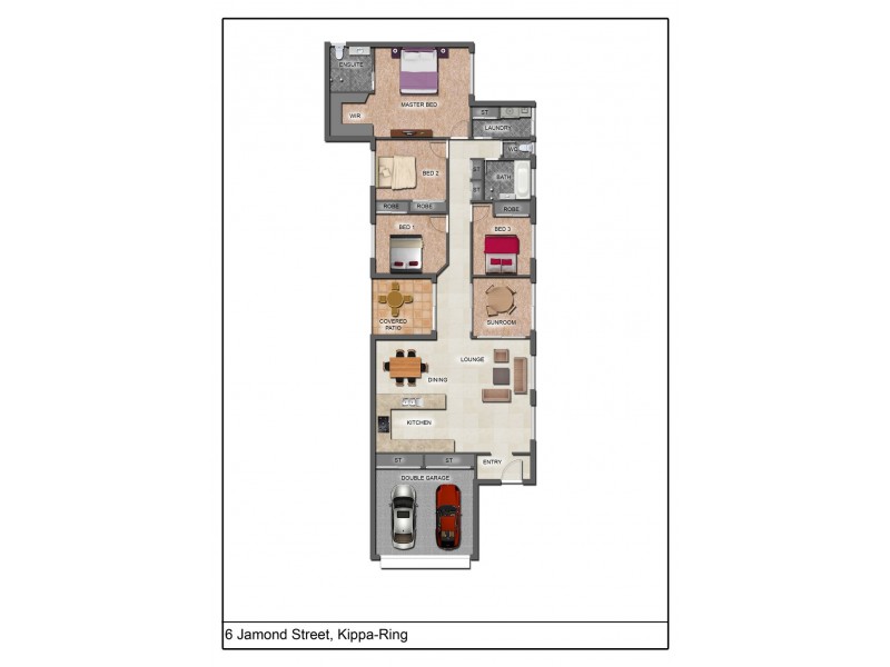 6a Jamond Street, Kippa-ring QLD 4021 Floorplan