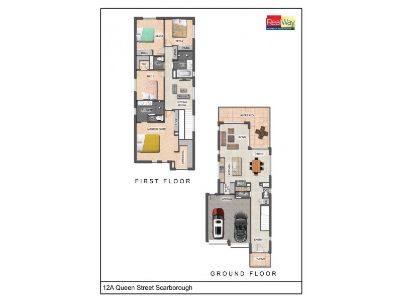 12a Queen Street, Scarborough QLD 4020 Floorplan