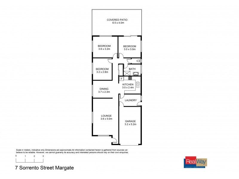 7 Sorrento Street, Margate QLD 4019 Floorplan
