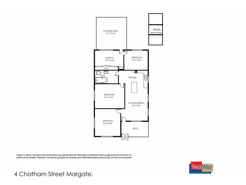 4 Chatham Street, Margate QLD 4019 Floorplan