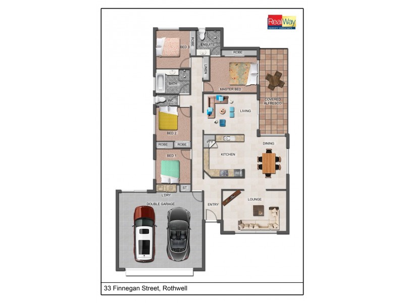 33 Finnegan Street, Rothwell QLD 4022 Floorplan