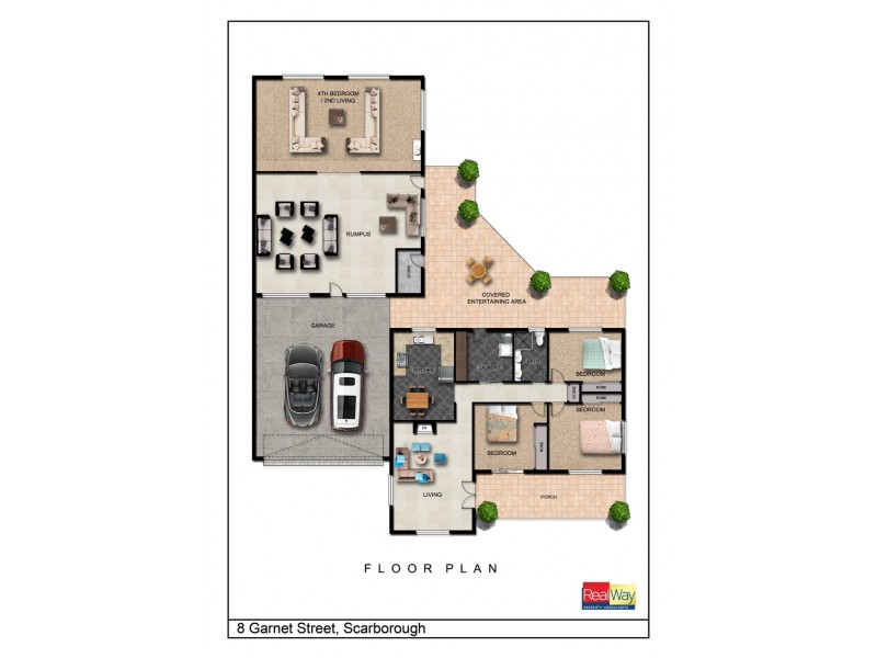 8 Garnet Street, Scarborough QLD 4020 Floorplan