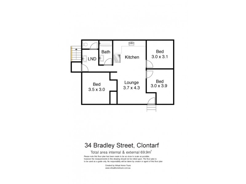 34 Bradley Road, Clontarf QLD 4019 Floorplan