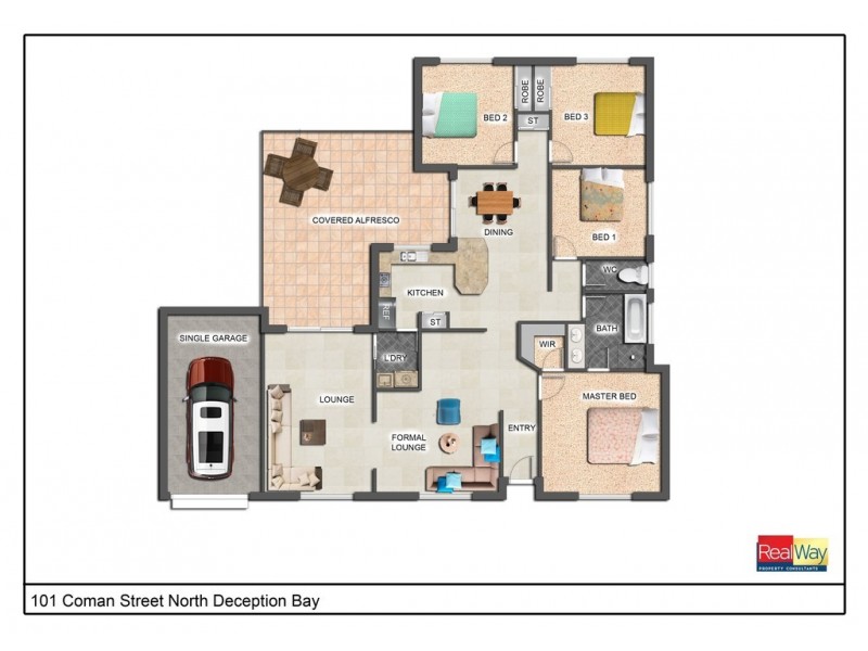 101 Coman Street North, Deception Bay QLD 4508 Floorplan