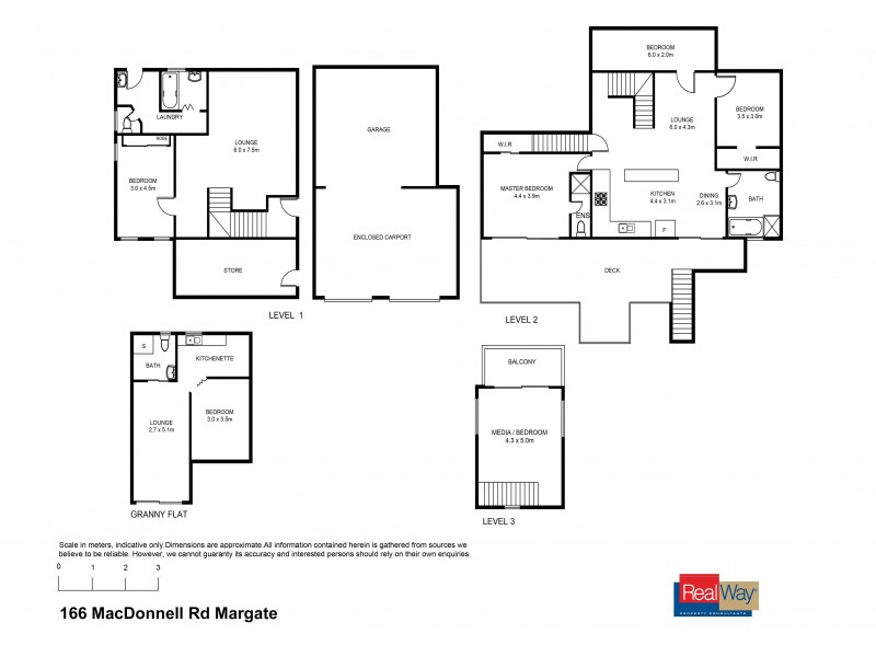 166 MacDonnell Road, Margate QLD 4019 Floorplan