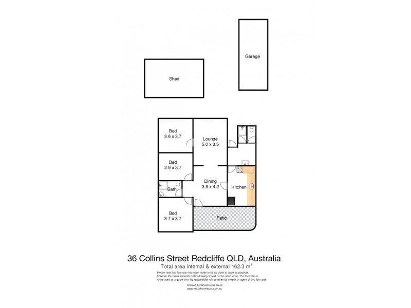 38 Collins Street, Woody Point QLD 4019 Floorplan
