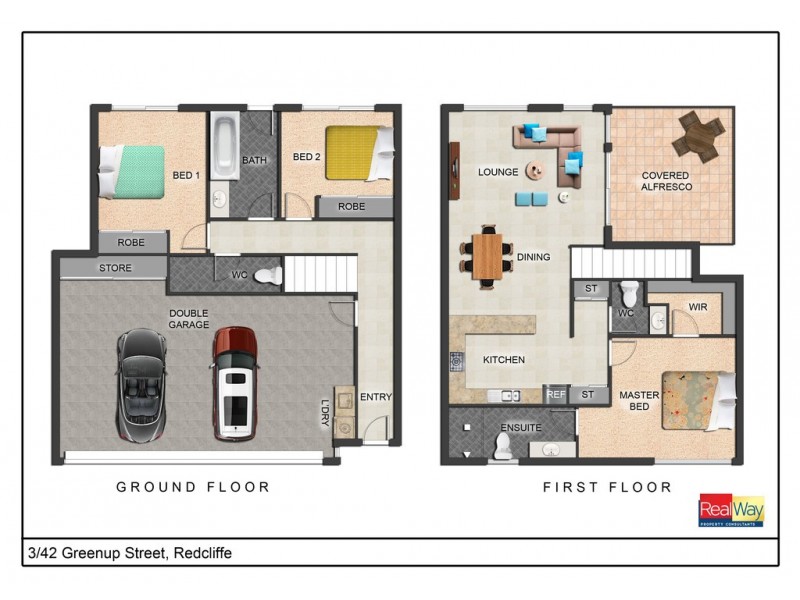 3/42 Greenup Street, Redcliffe QLD 4020 Floorplan