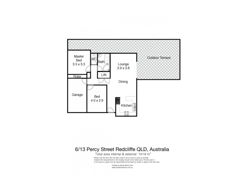 6/13 Percy Street, Redcliffe QLD 4020 Floorplan