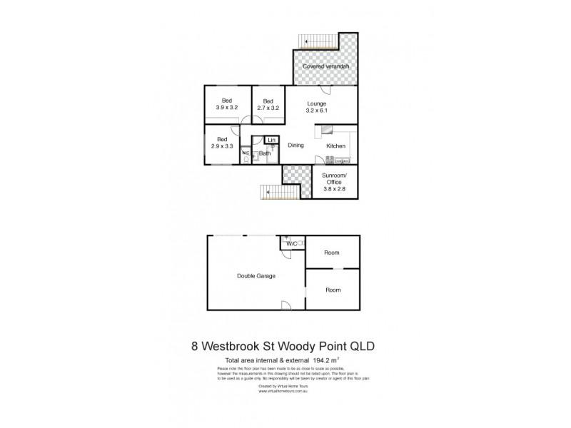 8 Westbrook Street, Woody Point QLD 4019 Floorplan