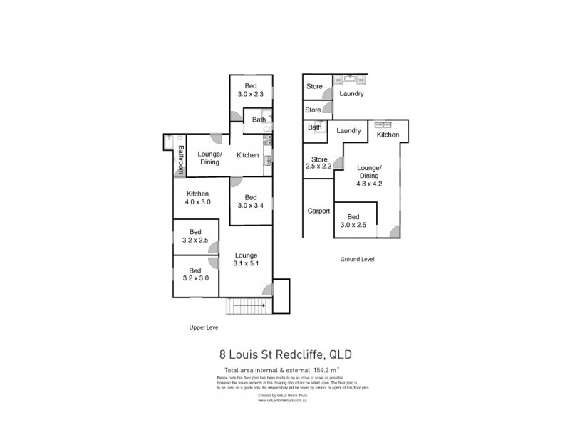 8 Louis Street, Redcliffe QLD 4020 Floorplan