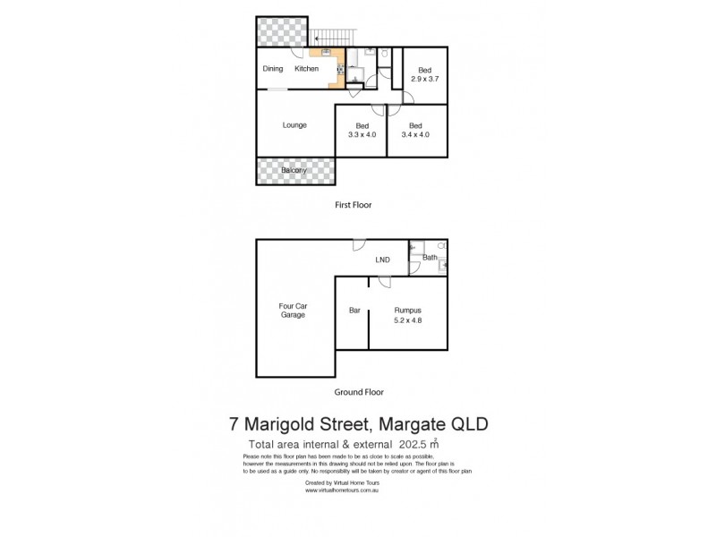 7 Marigold Street, Margate QLD 4019 Floorplan