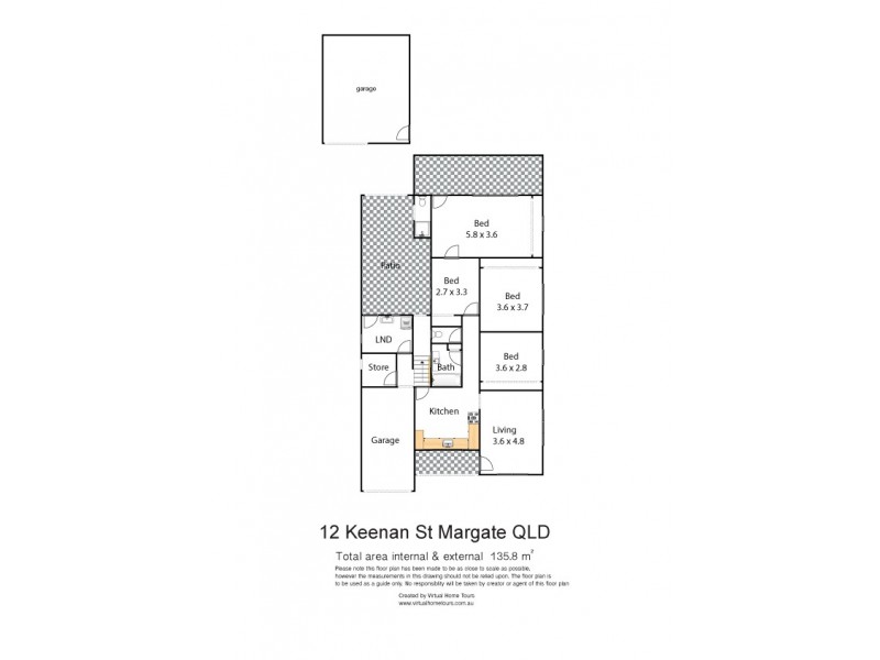 12 Keenan Street, Margate QLD 4019 Floorplan