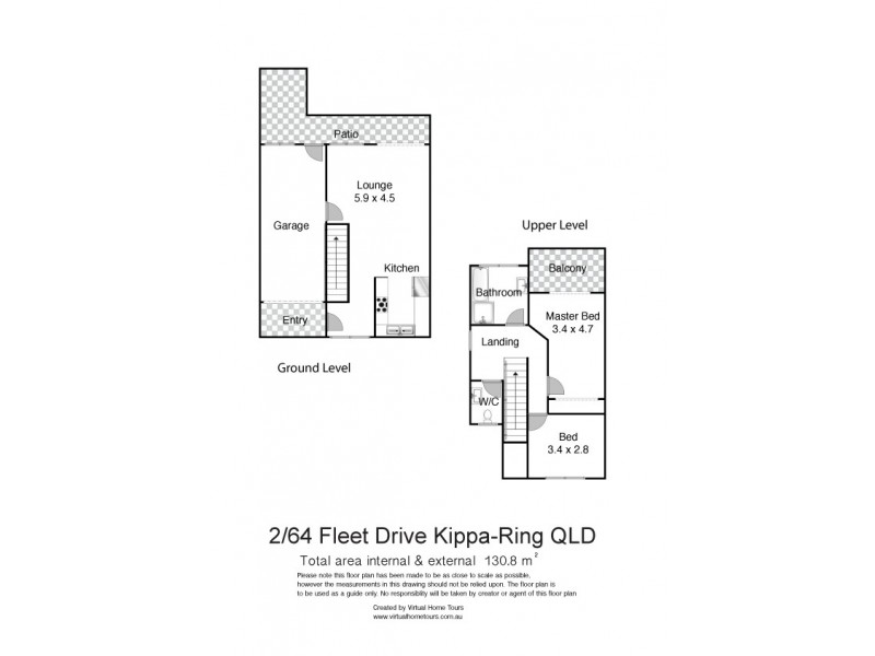 2/64 Fleet Drive, Kippa-ring QLD 4021 Floorplan