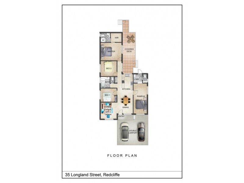 35 Longland Street, Redcliffe QLD 4020 Floorplan