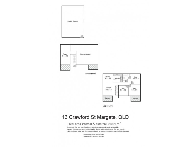 13 Crawford Street, Redcliffe QLD 4020 Floorplan