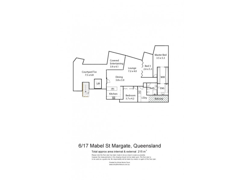 6/17 Mabel Street, Margate QLD 4019 Floorplan