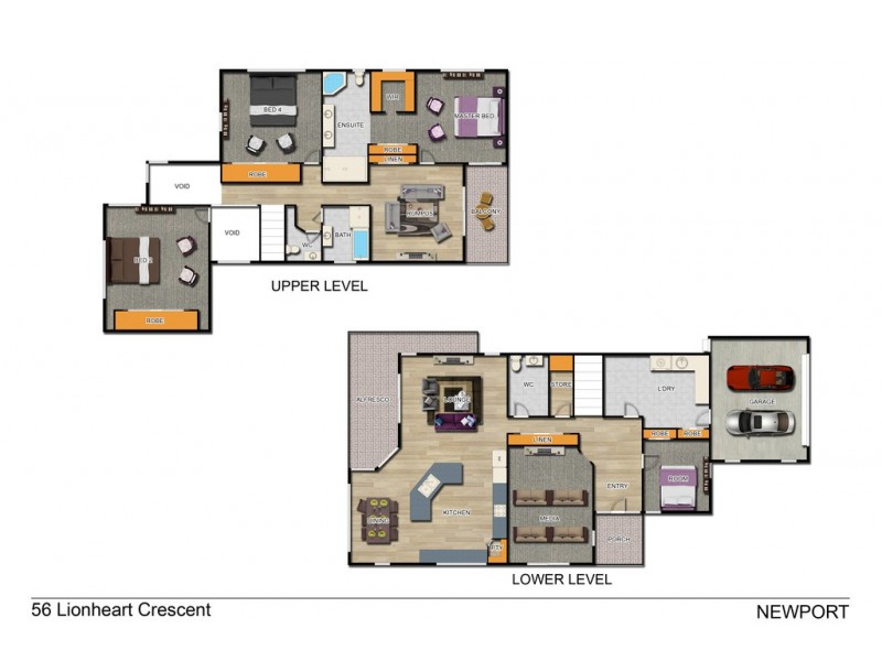 56 Lionheart Crescent, Newport QLD 4020 Floorplan