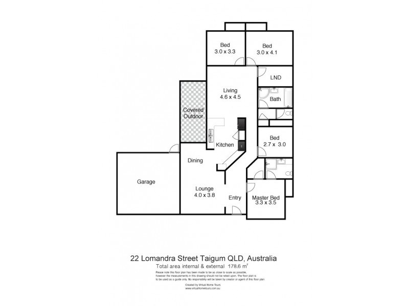 22 Lomandra Street, Taigum QLD 4018 Floorplan
